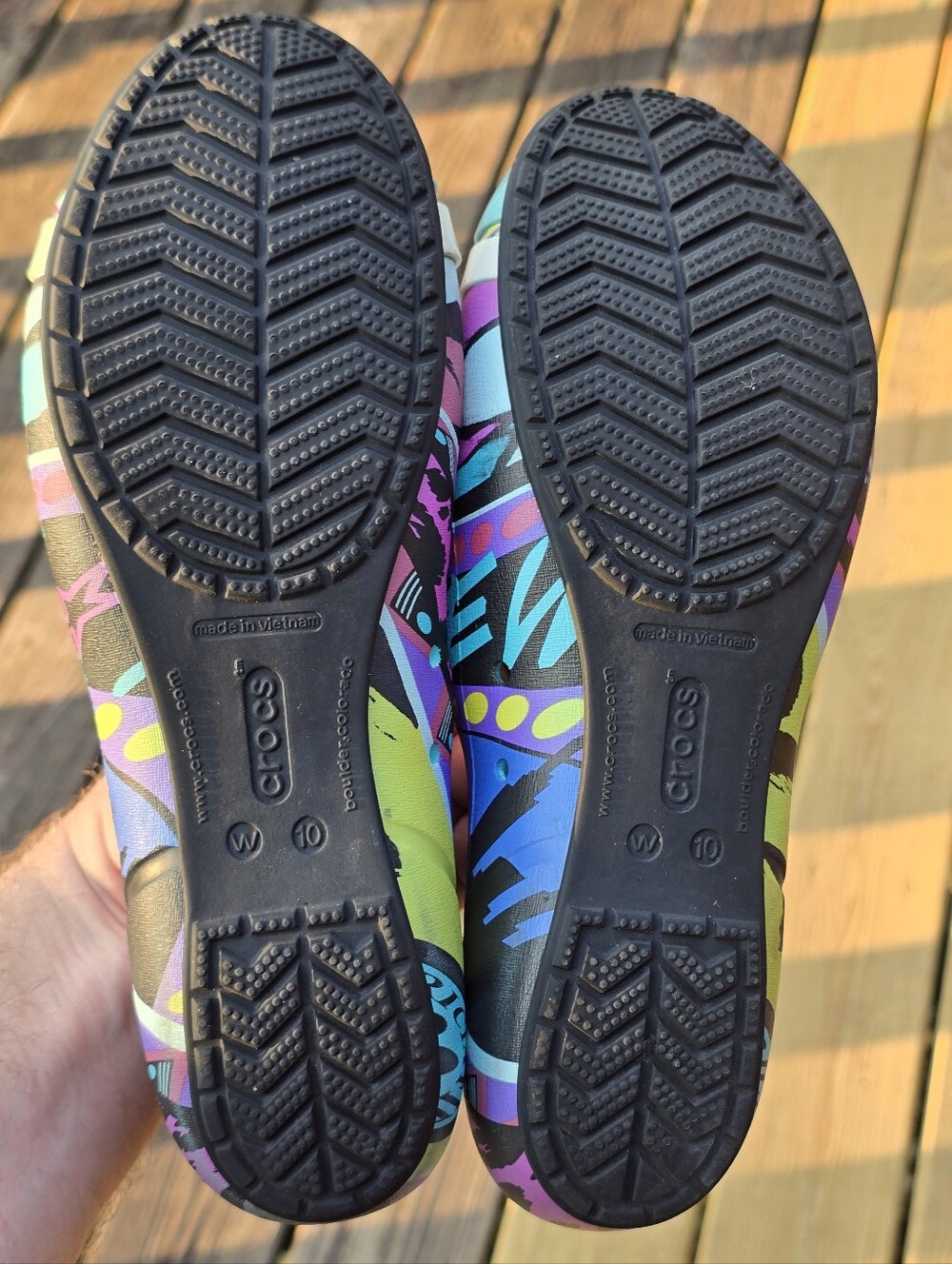 Rare, Crocs x Patricia Field Cap Toe House of Field Flats, Sz 10 - Picture 10 of 10
